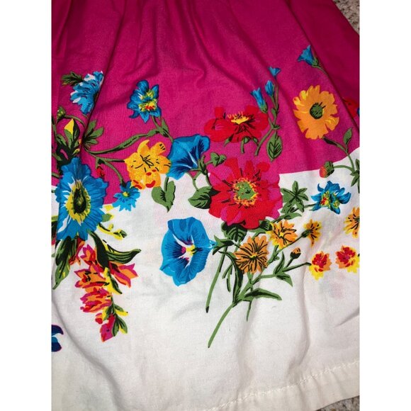 Blueberi Boulevard Girls' Floral Pink Dress Size 5 - Picture 6 of 12